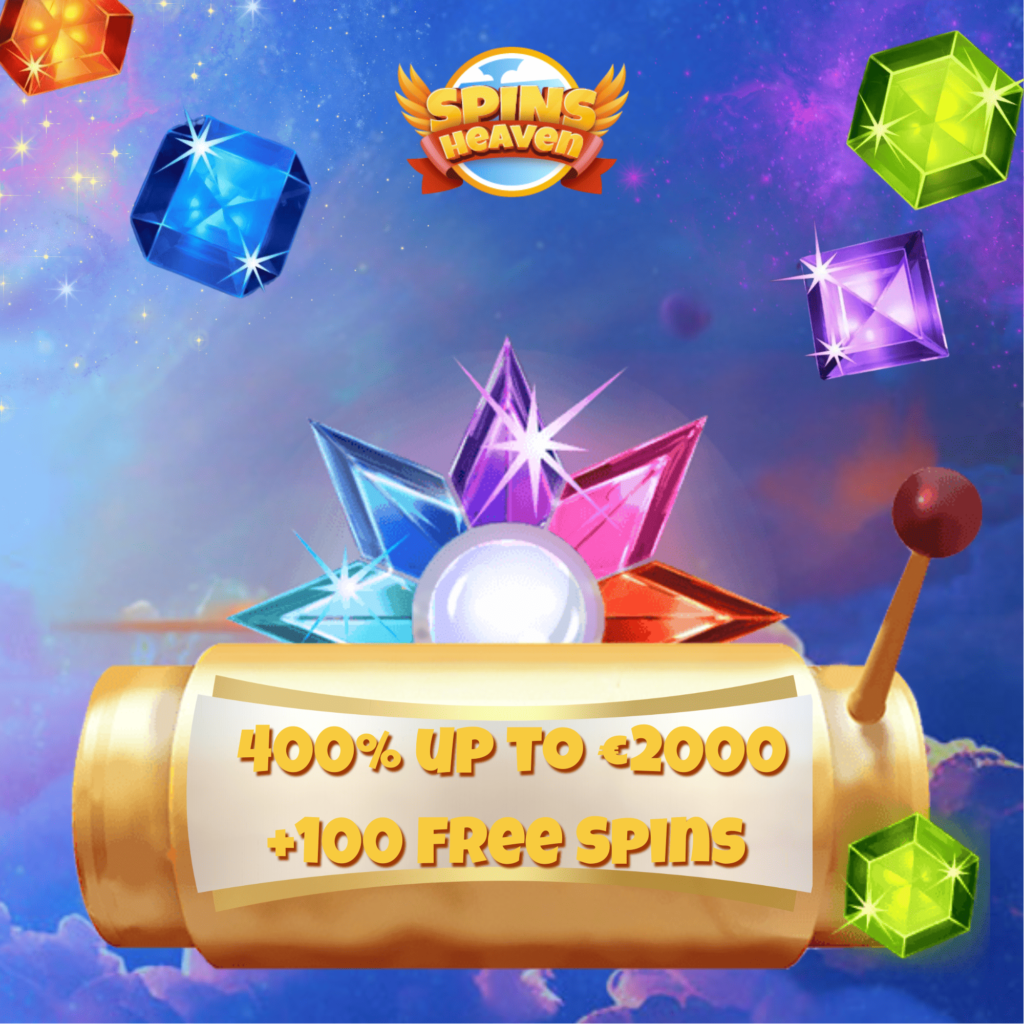 spinsheaven casino 400% bonus + 100 free spins