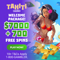 tahiti casino welcome deposit bonus