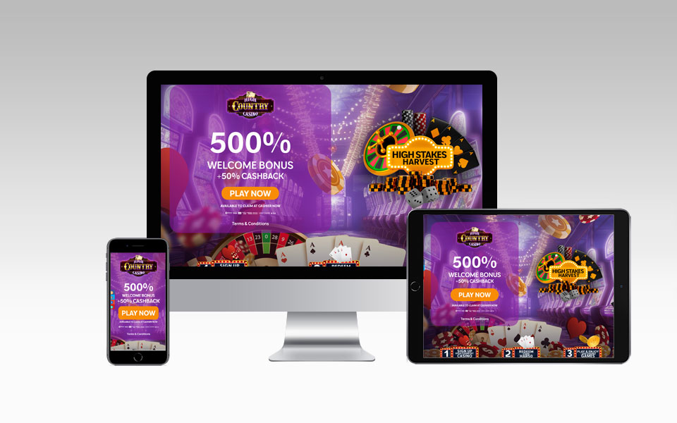 High Country Casino welcome bonus